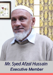 Mr. Syed Afzal Hussain
